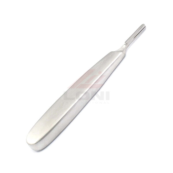 Scalpel Handle #2 – Stainless Steel for Blades #20–25, 60, 70 - Image 2