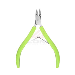 Stainless Steel Cuticle Nippers with Silicone Grip – Professional Nail Care Tool