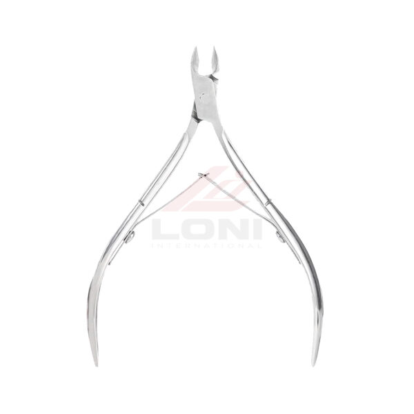 Professional Stainless Steel Cuticle Nippers – Silver Manicure Tool