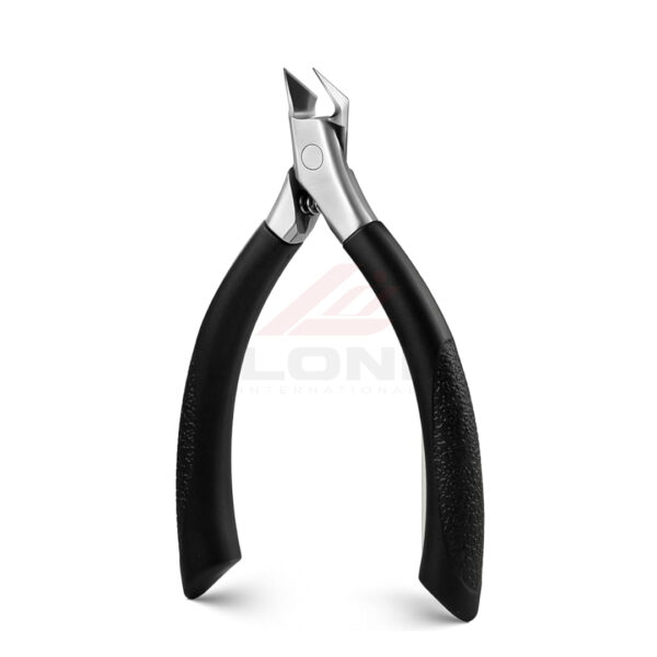 Ingrown Toenail Clippers – Professional Straight Nail Cutter for Men, Women & Seniors (Black)